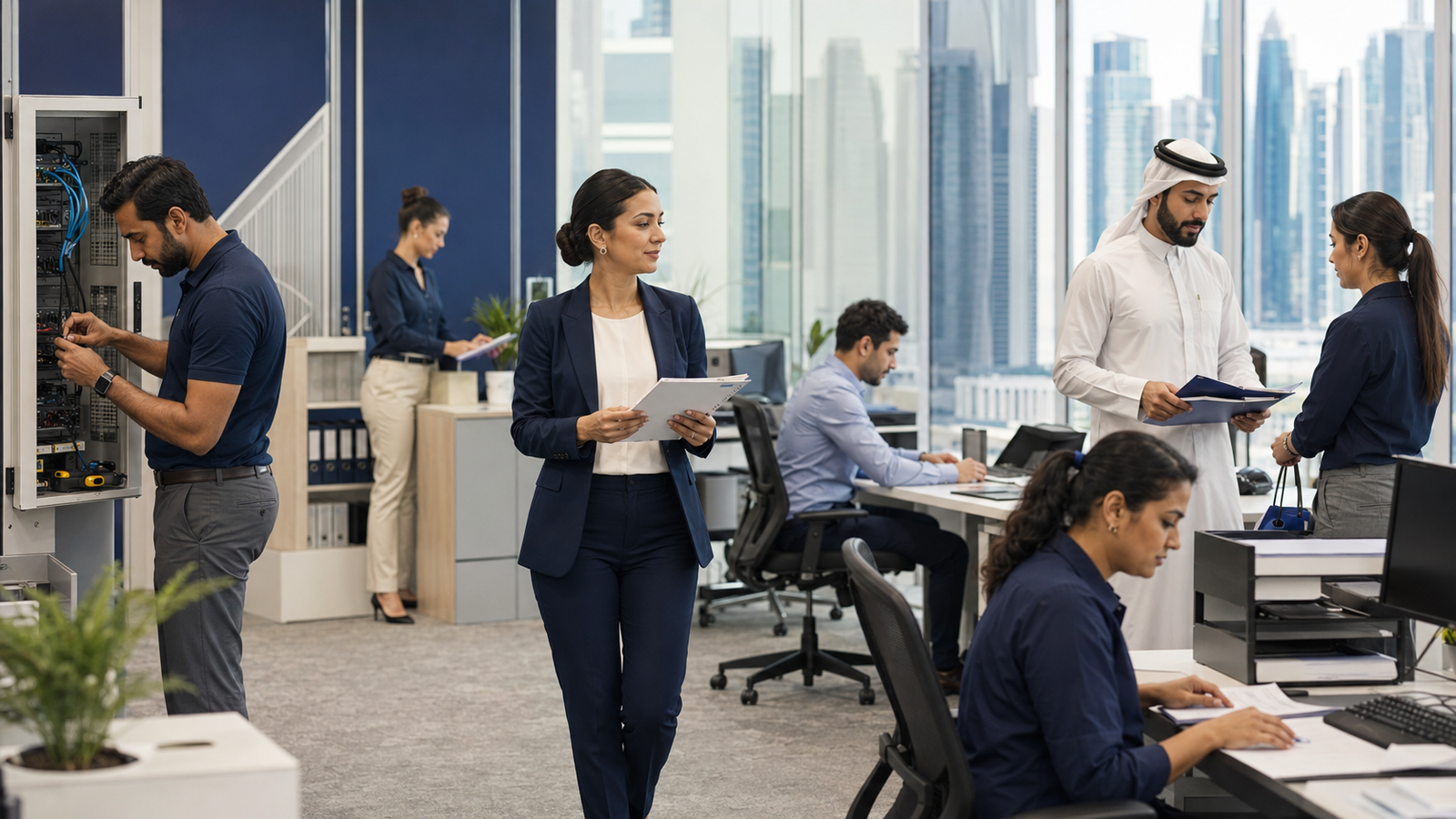 Future-ready workforce operating after strategic hiring and workforce planning in Qatar